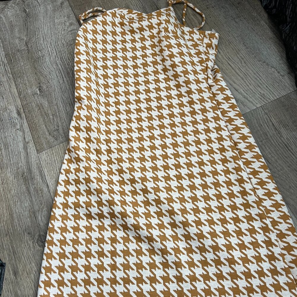 Altard state small houndstooth print dress